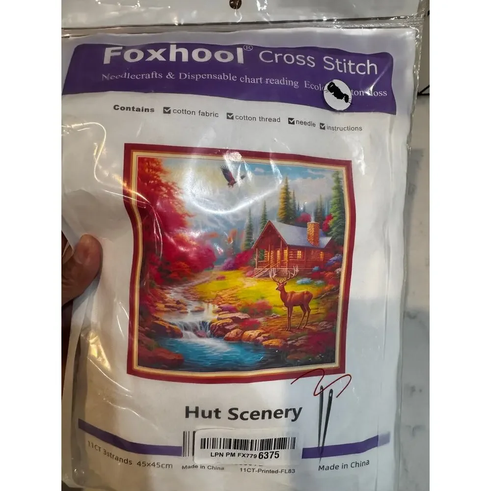 Foxhool cross stitch